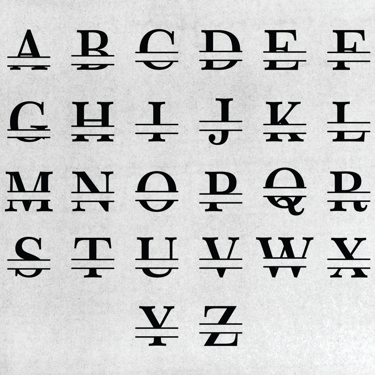 Split Monogram Leatherette Jewelry Box – Personalized Keepsake Gift