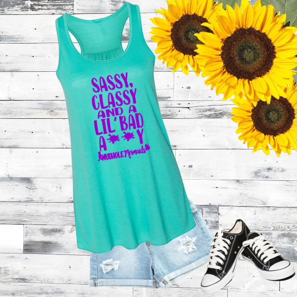 Sassy, Classy | Women’s Flowy Racerback Tank