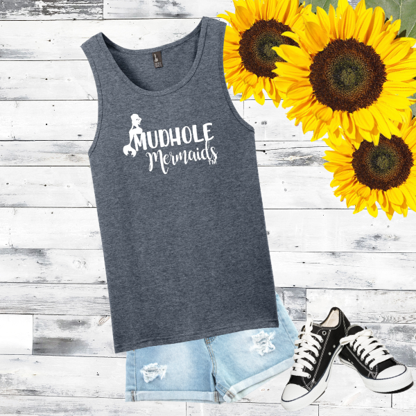 STYLIZED MOCK UP OF MUDHOLE MERMAID TANK TOP