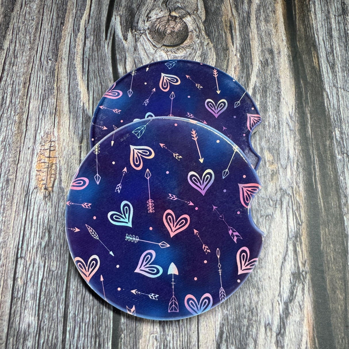 Custom Ceramic Car Coaster – Stylish Auto Accessory