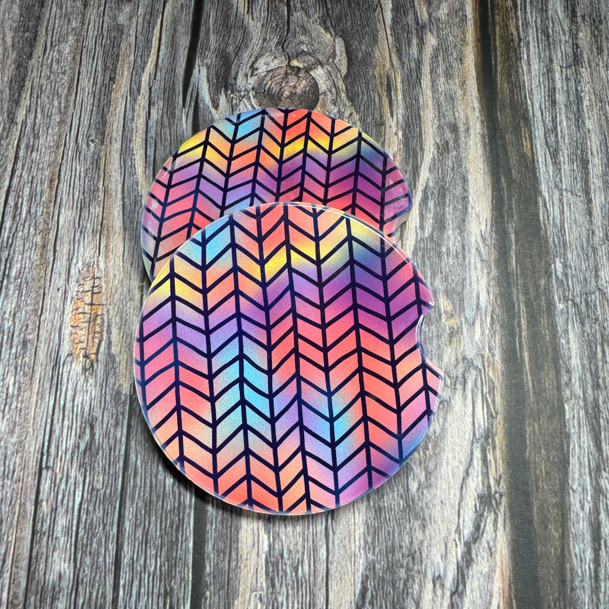 Custom Ceramic Car Coaster – Stylish Auto Accessory