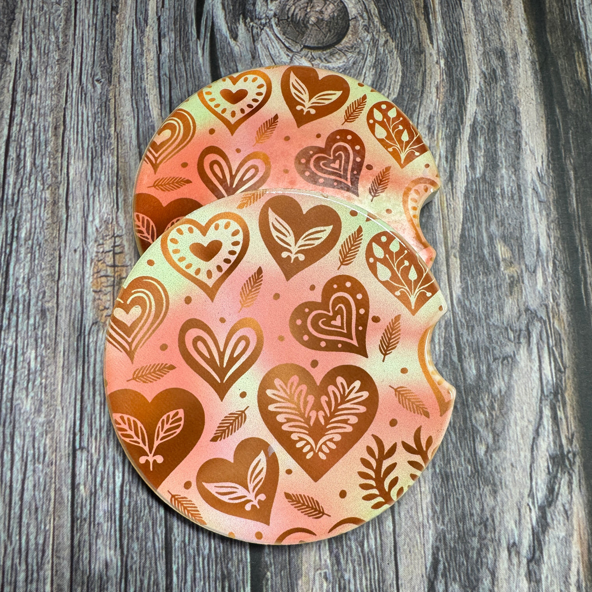 Custom Ceramic Car Coaster – Stylish Auto Accessory