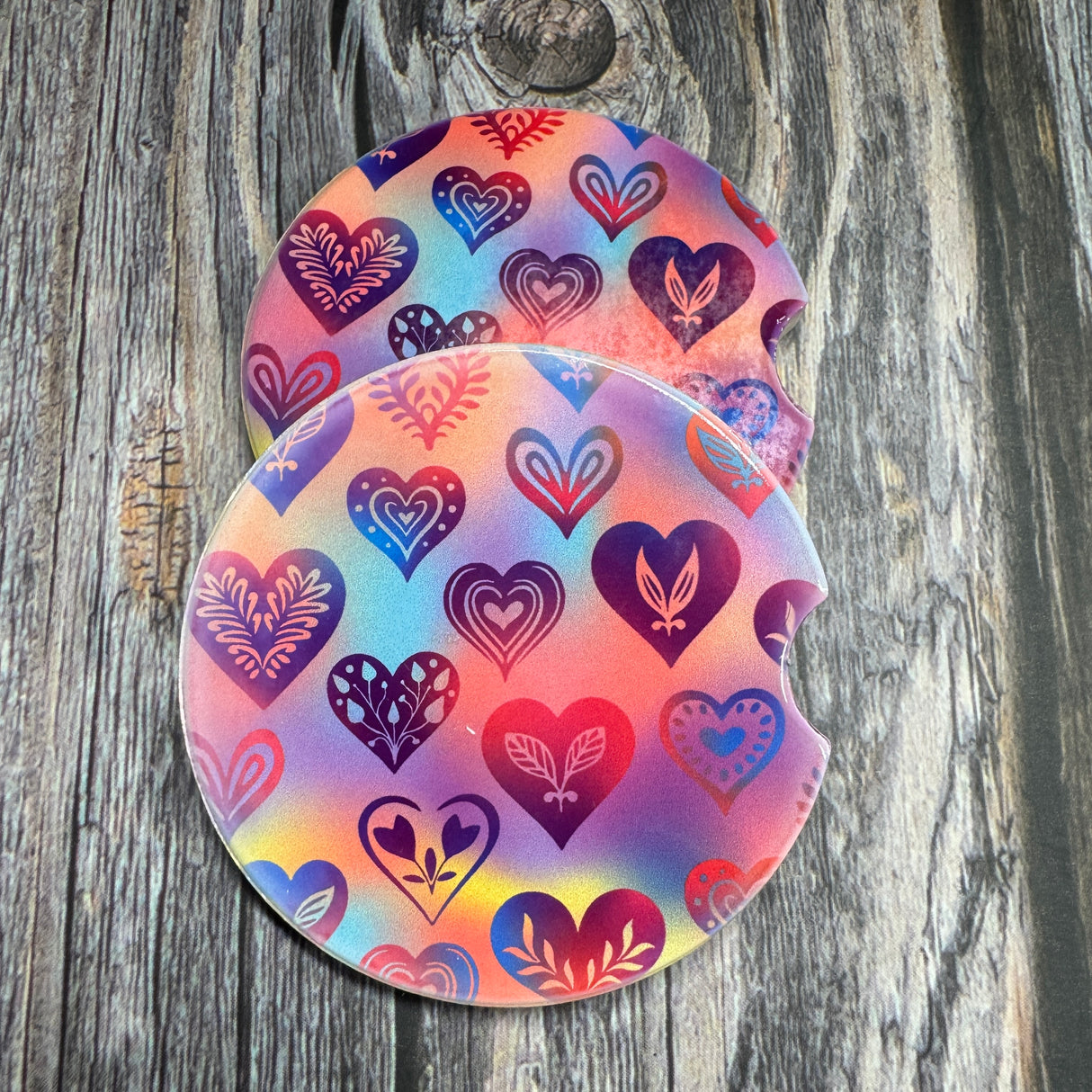 Custom Ceramic Car Coaster – Stylish Auto Accessory