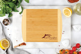 Shark Coochie Two Tone Board – Bamboo Cheese Board in Multiple Sizes