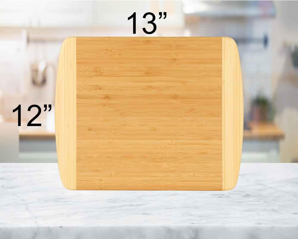 Bamboo Cutting Board –Engraved with “Snacks Are Gone, Now Go Home” | Kitchen & Serving Board