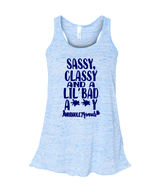 Sassy, Classy | Women’s Flowy Racerback Tank