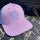 pink notsostock4x4 trucker hat with white american falg on the front
