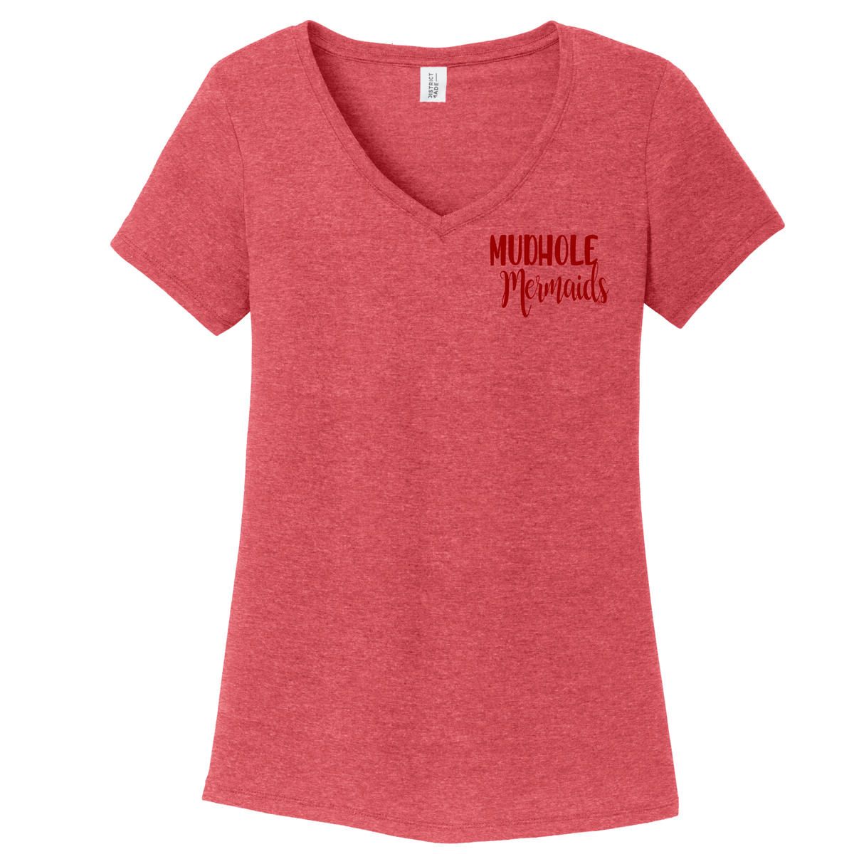 Mud Is Just Trail Glitter V-Neck Tee