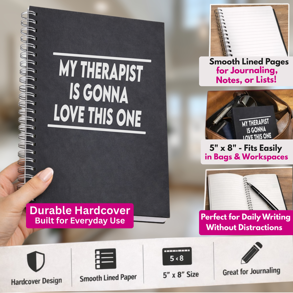 My Therapist Is Gonna Love This One Funny Journal
