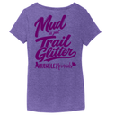 Mud Is Just Trail Glitter V-Neck Tee