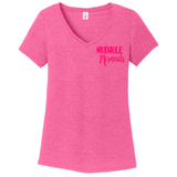 Mud Is Just Trail Glitter V-Neck Tee
