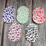 zebra choices ceramic car coasters